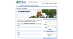 Desktop Screenshot of development.4honline.com