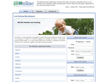 Tablet Screenshot of development.4honline.com