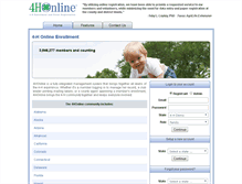 Tablet Screenshot of 4honline.com